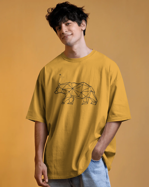 Cosmic Bear Premium Unisex Oversized T-Shirt