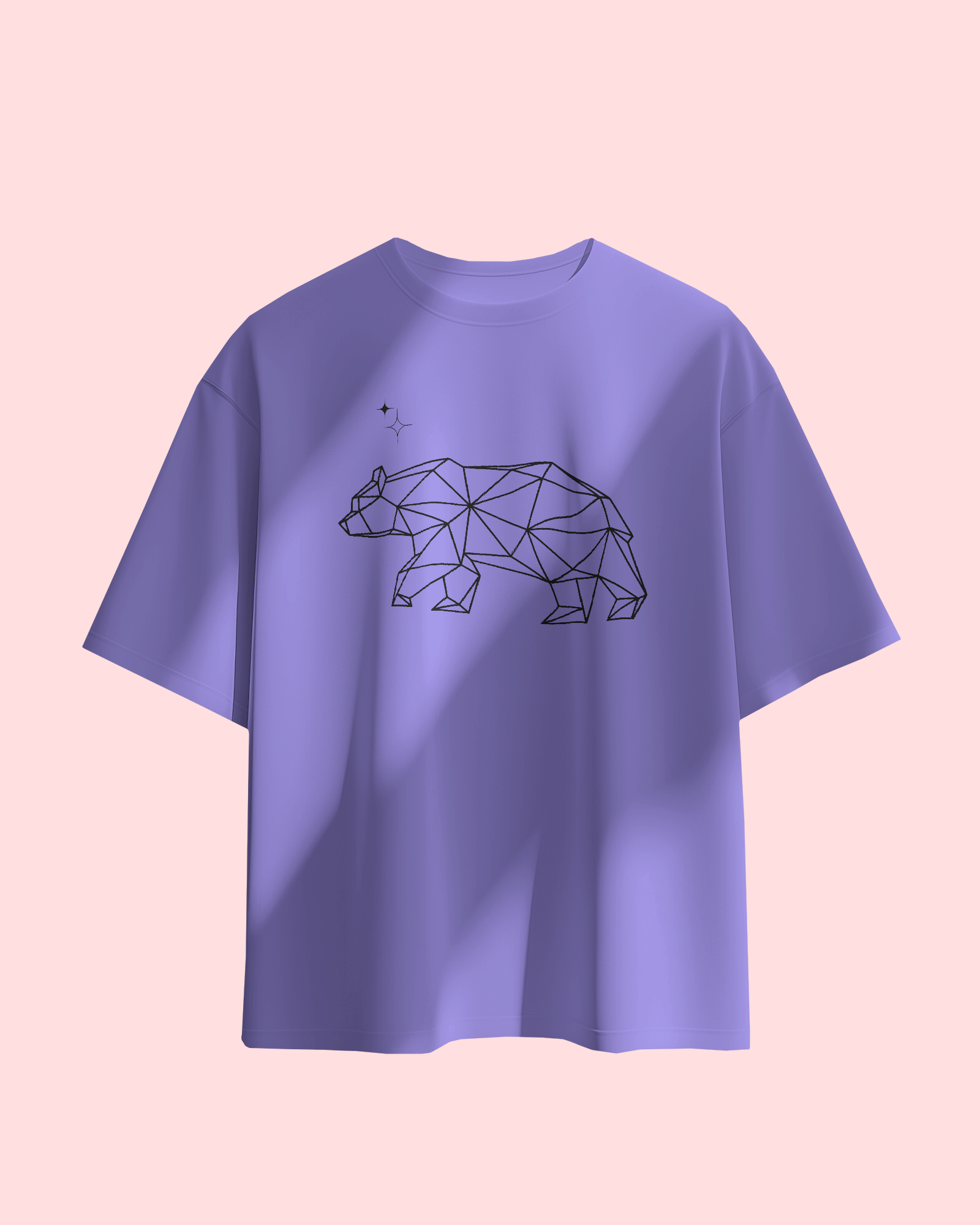 Cosmic Bear Premium Unisex Oversized T-Shirt