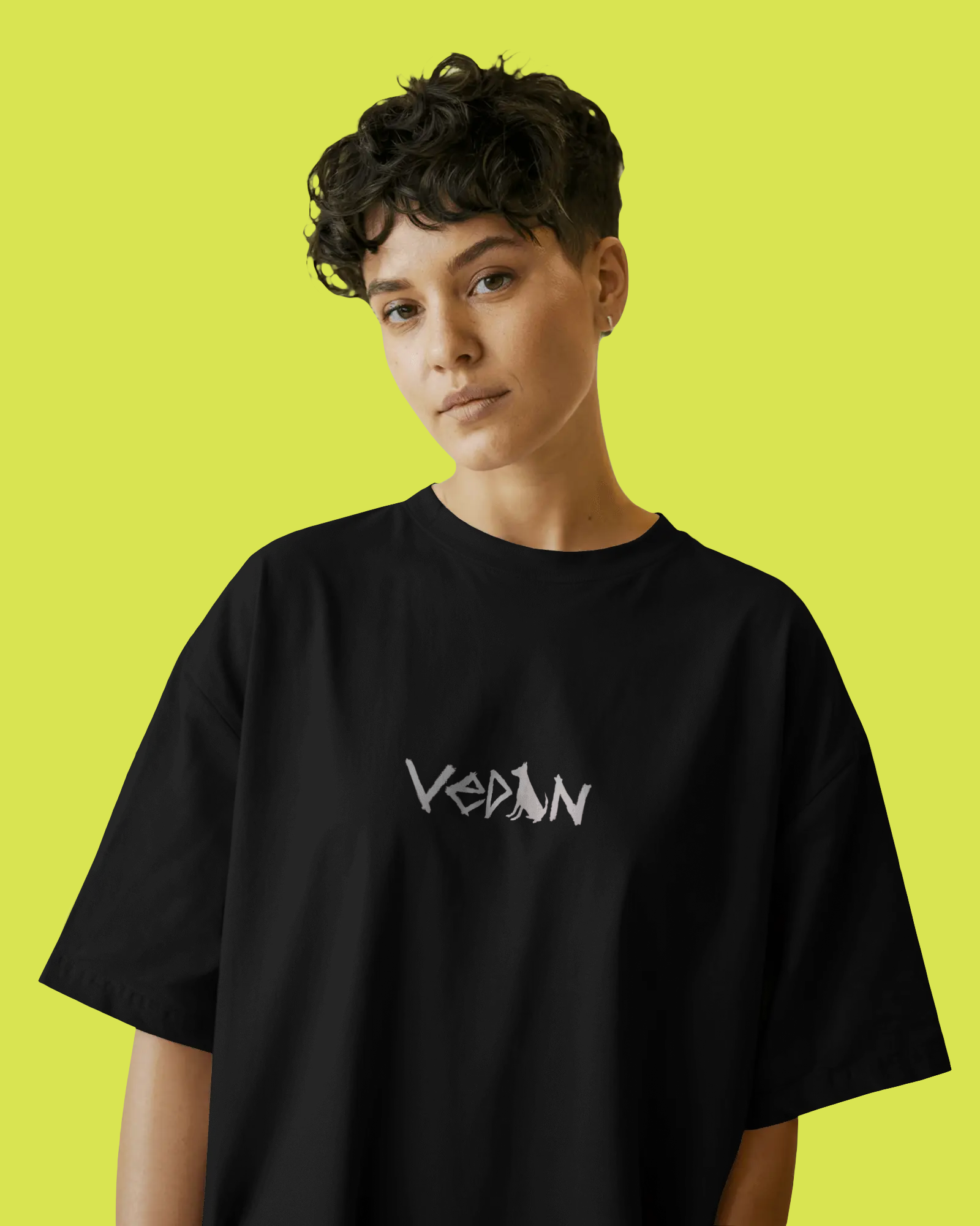 Vedan Premium Unisex Oversized T-Shirt