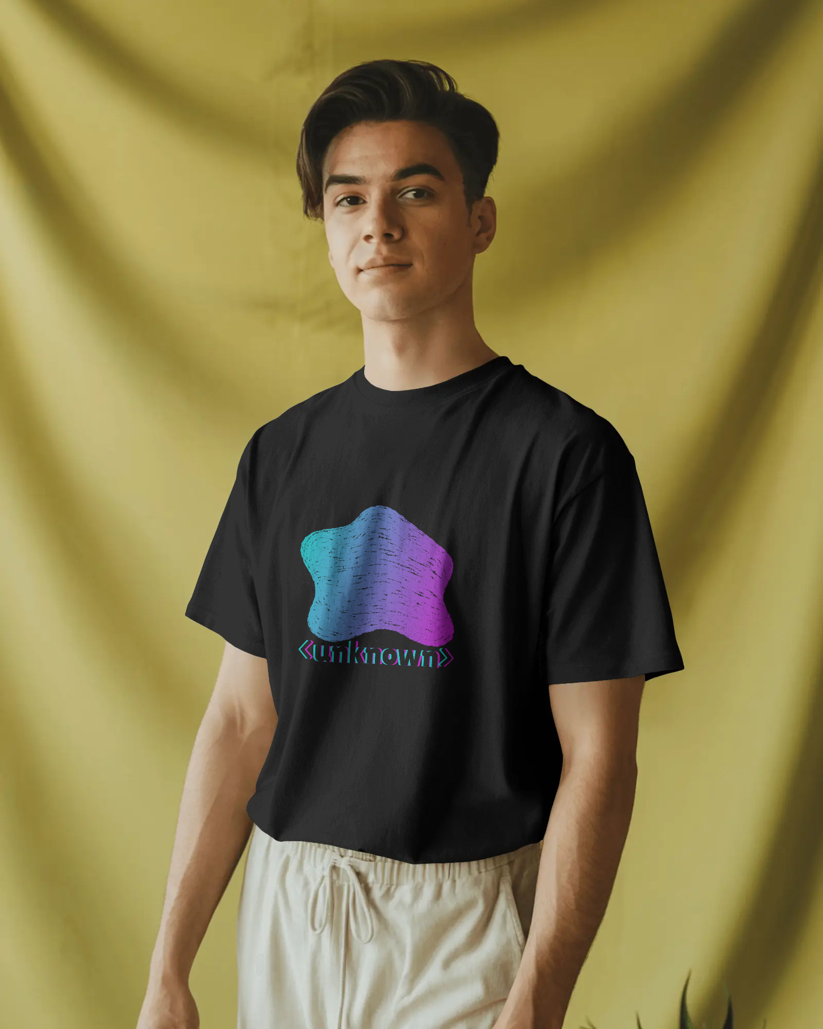 Unknown Unisex Classic Fit T-Shirt Black