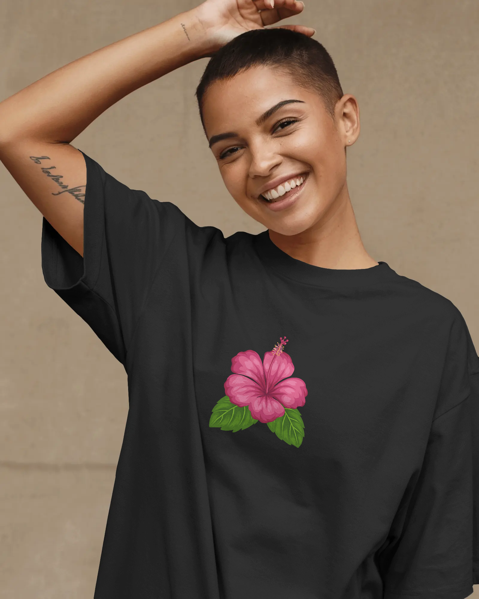 Chembarathi Premium Unisex Oversized T-Shirt Black