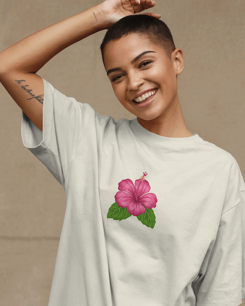 Chembarathi Premium Unisex Oversized T-Shirt Off-White