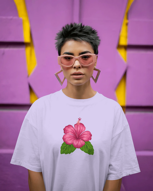 Chembarathi Premium Unisex Oversized T-Shirt Lavender