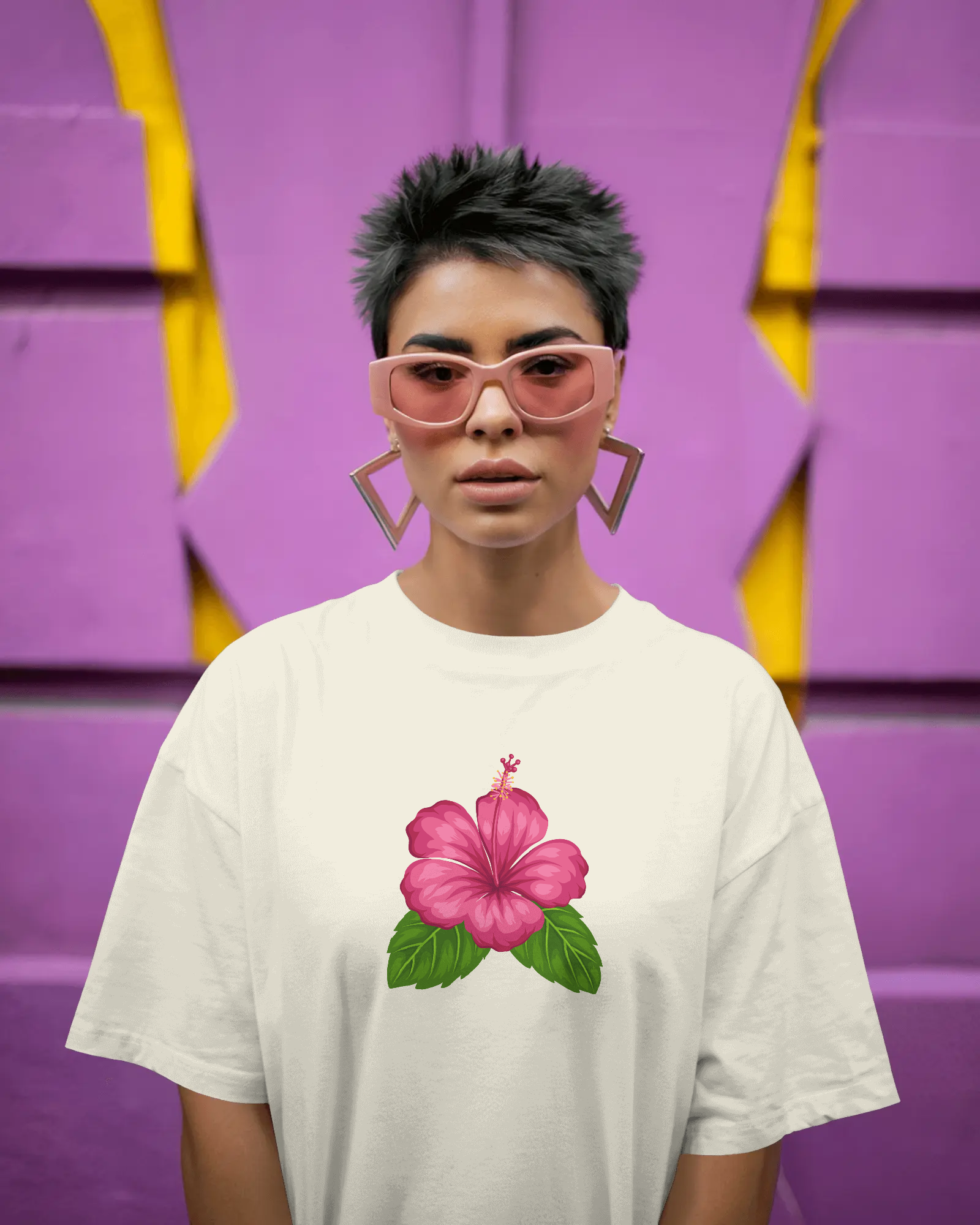 Chembarathi Premium Unisex Oversized T-Shirt Off-White