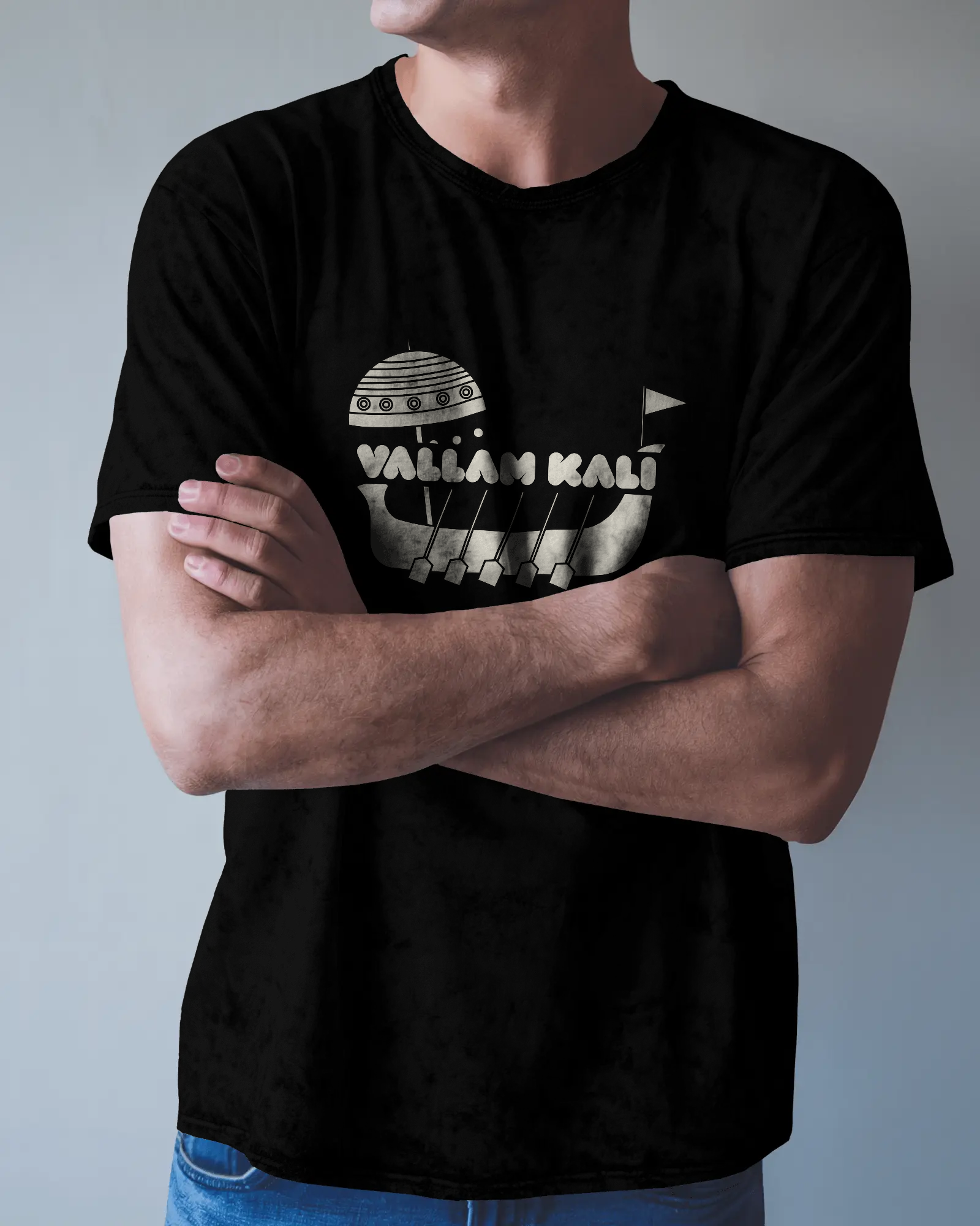 Vallam Kali Unisex Classic Fit T-Shirt Black