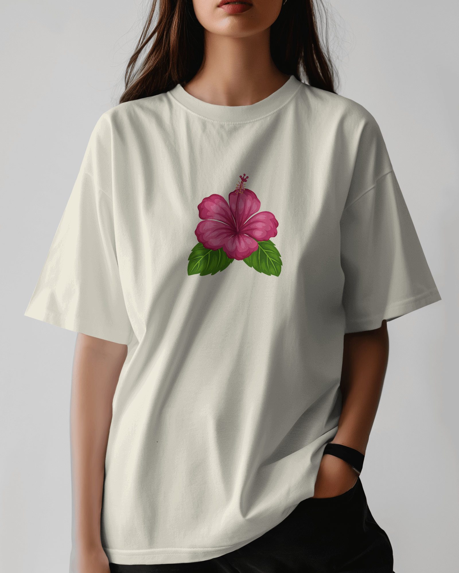 Chembarathi Premium Unisex Oversized T-Shirt Off-White