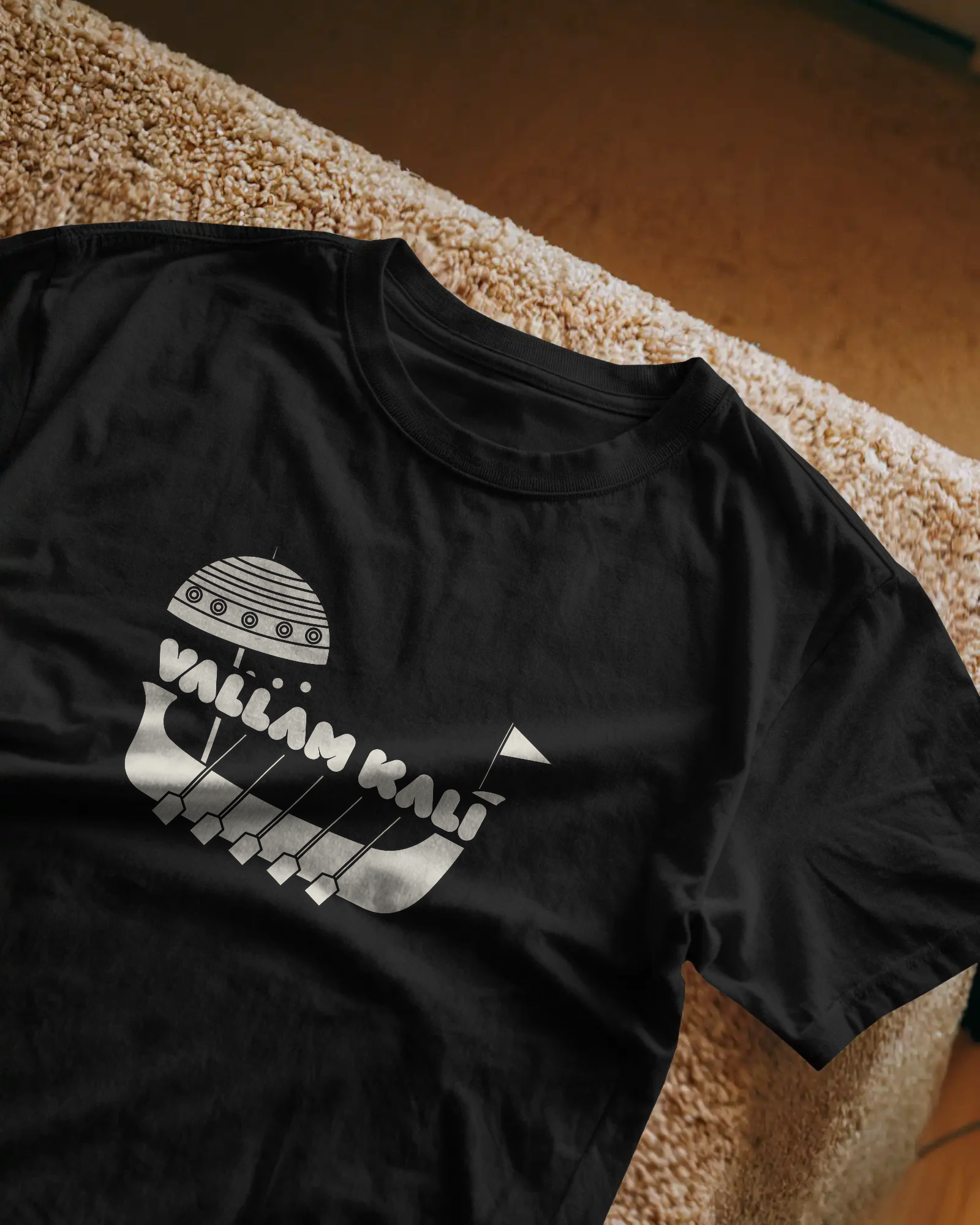 Vallam Kali Unisex Classic Fit T-Shirt Black