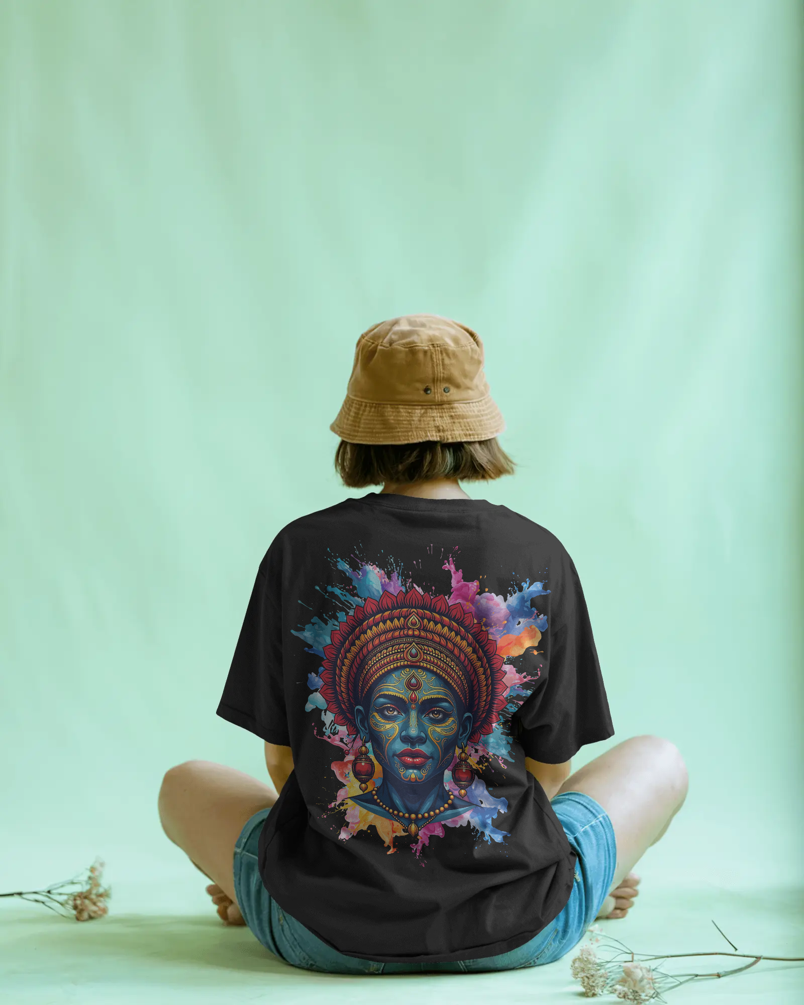 Sacred Spirit Premium Unisex Terry Oversized Tee