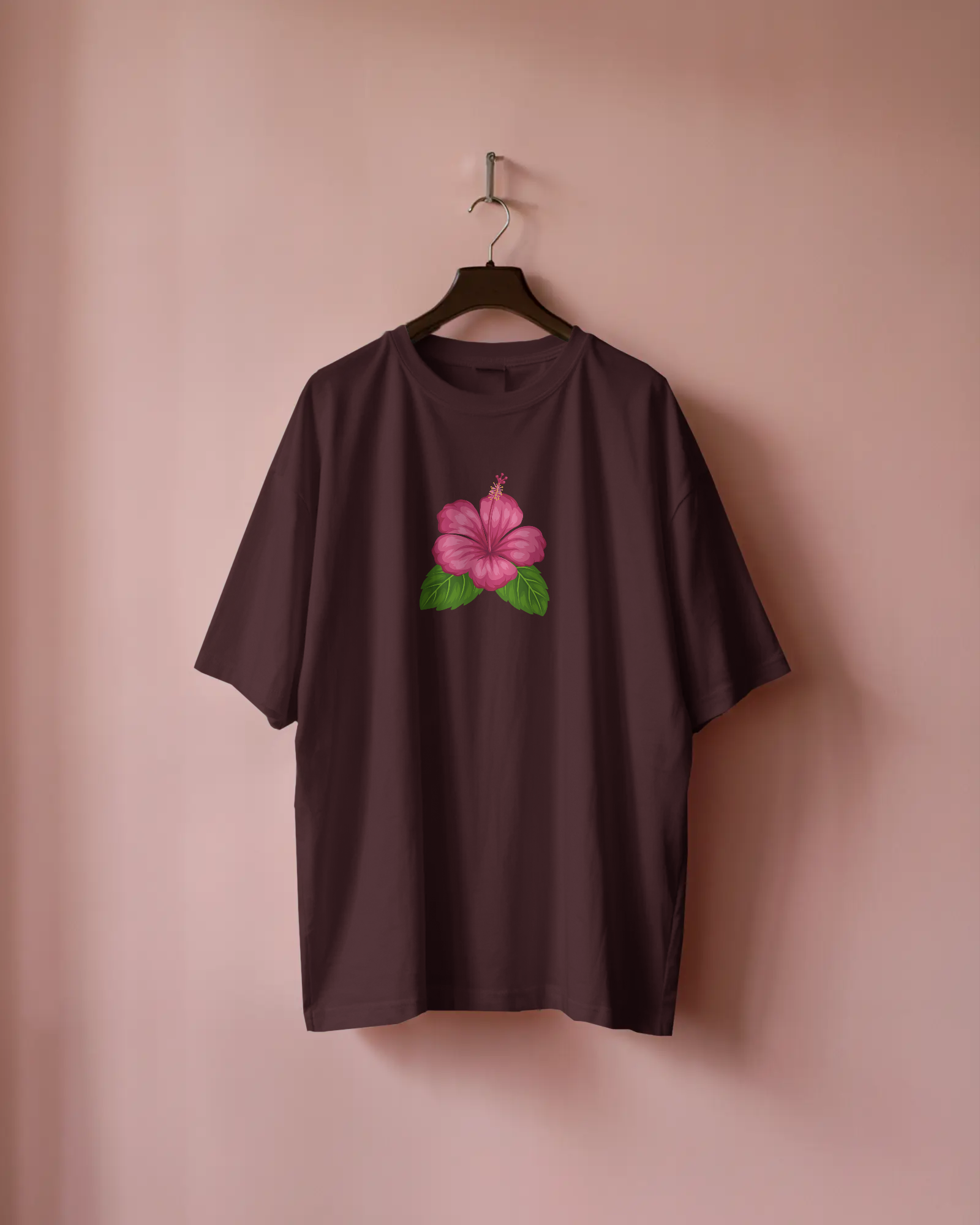 Chembarathi Premium Unisex Oversized T-Shirt Maroon
