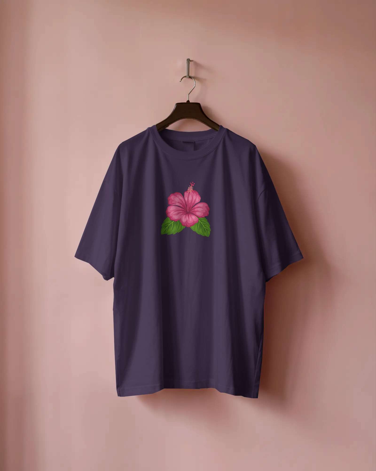 Chembarathi Premium Unisex Oversized T-Shirt Purple