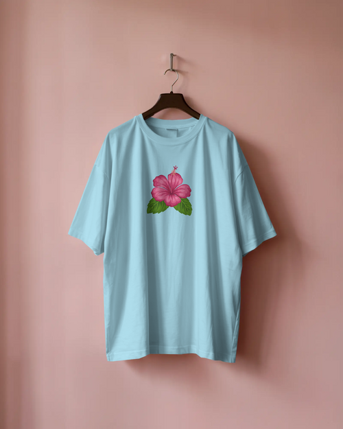 Chembarathi Premium Unisex Oversized T-Shirt Baby Blue