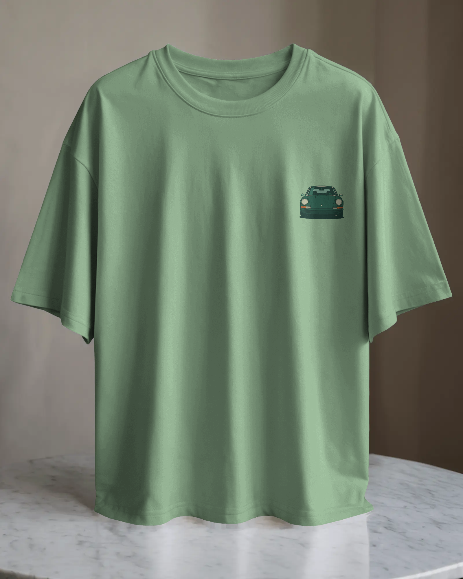 Porsche 911 Premium Unisex French Terry Oversized Tee