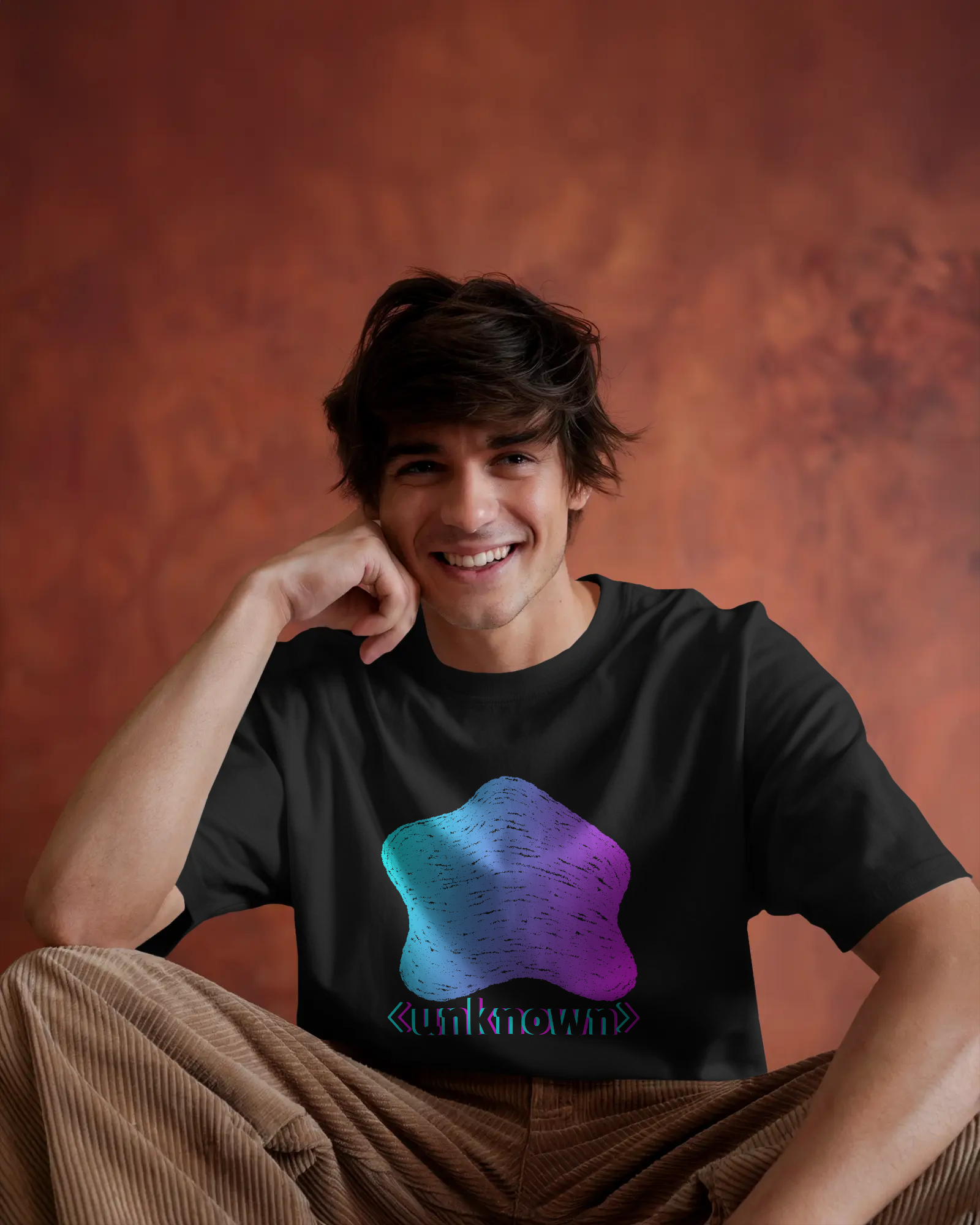 Unknown Unisex Classic Fit T-Shirt Black