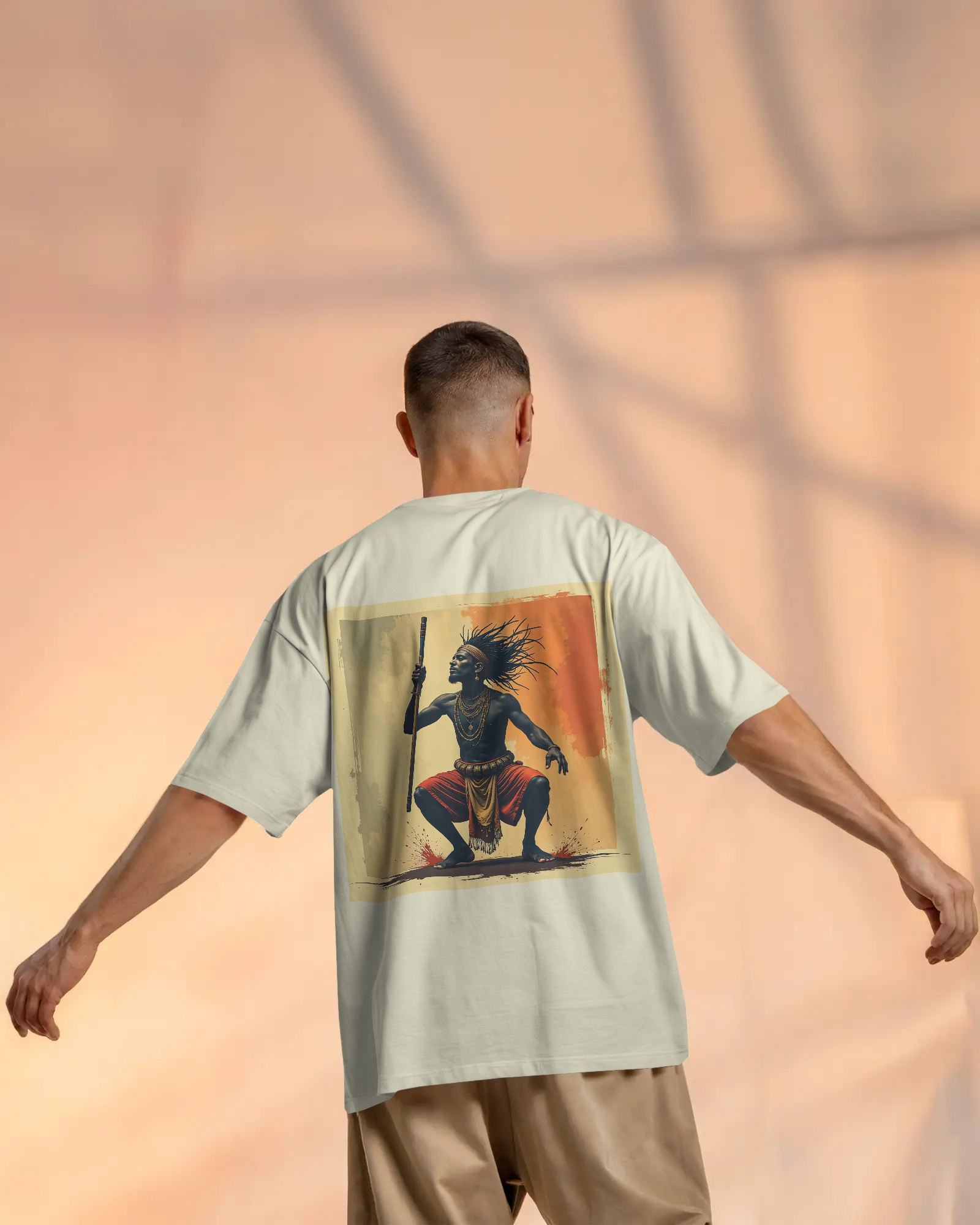 Nomad Tribal Spirit Premium Unisex Oversized T-Shirt