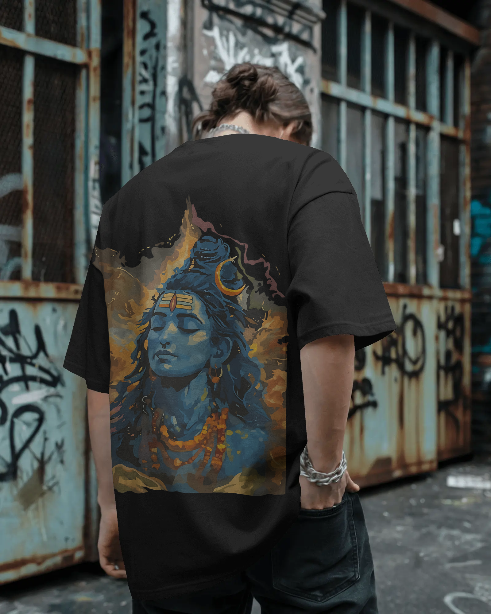 Shivoham Unisex Premium Oversized T-Shirt