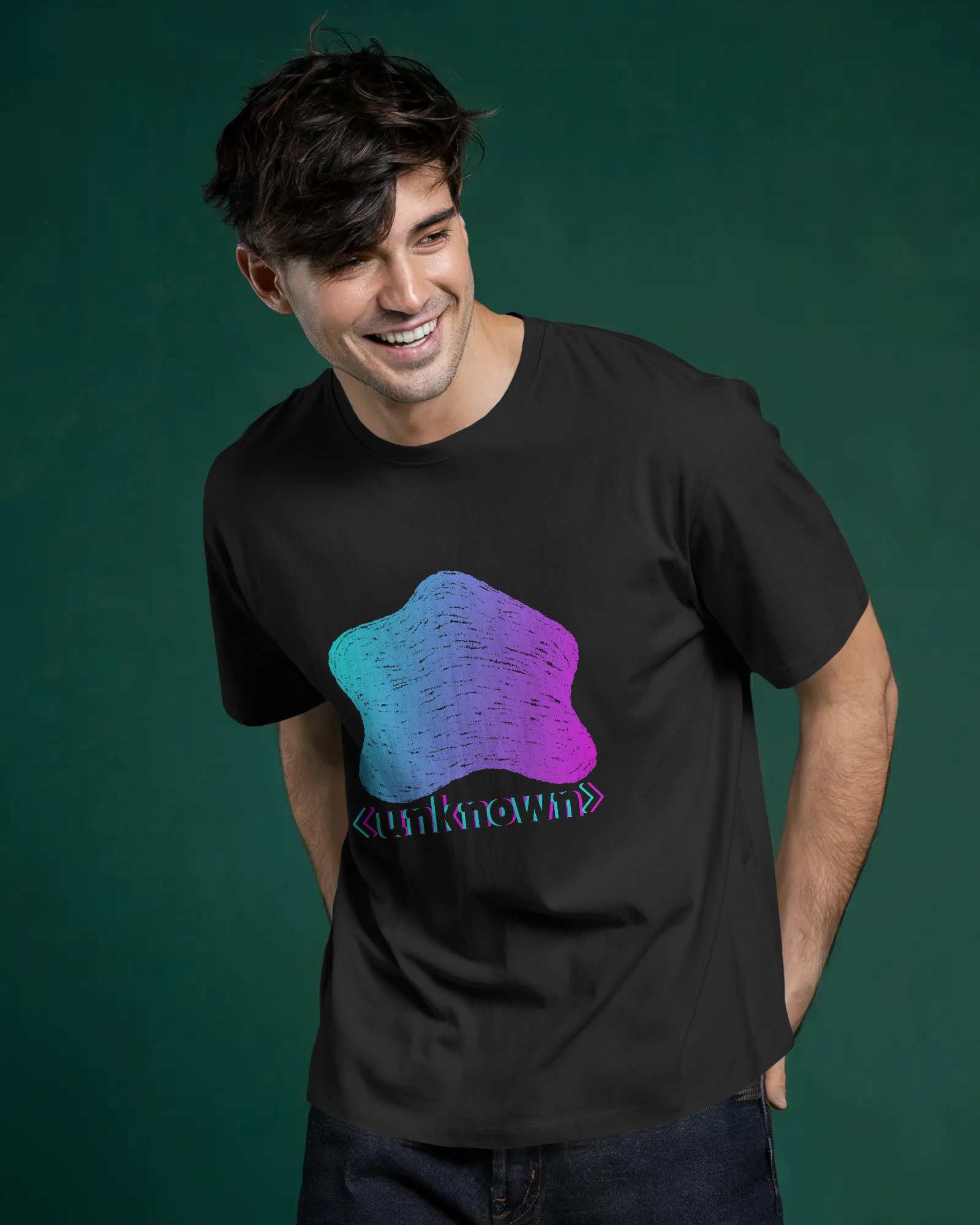 Unknown Unisex Classic Fit T-Shirt Black