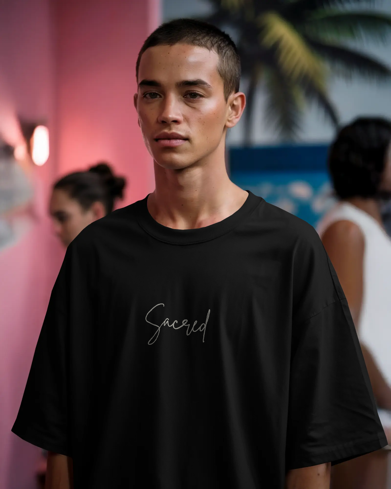 Sacred Spirit Premium Unisex Terry Oversized Tee