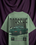 Porsche 911 Premium Unisex French Terry Oversized Tee
