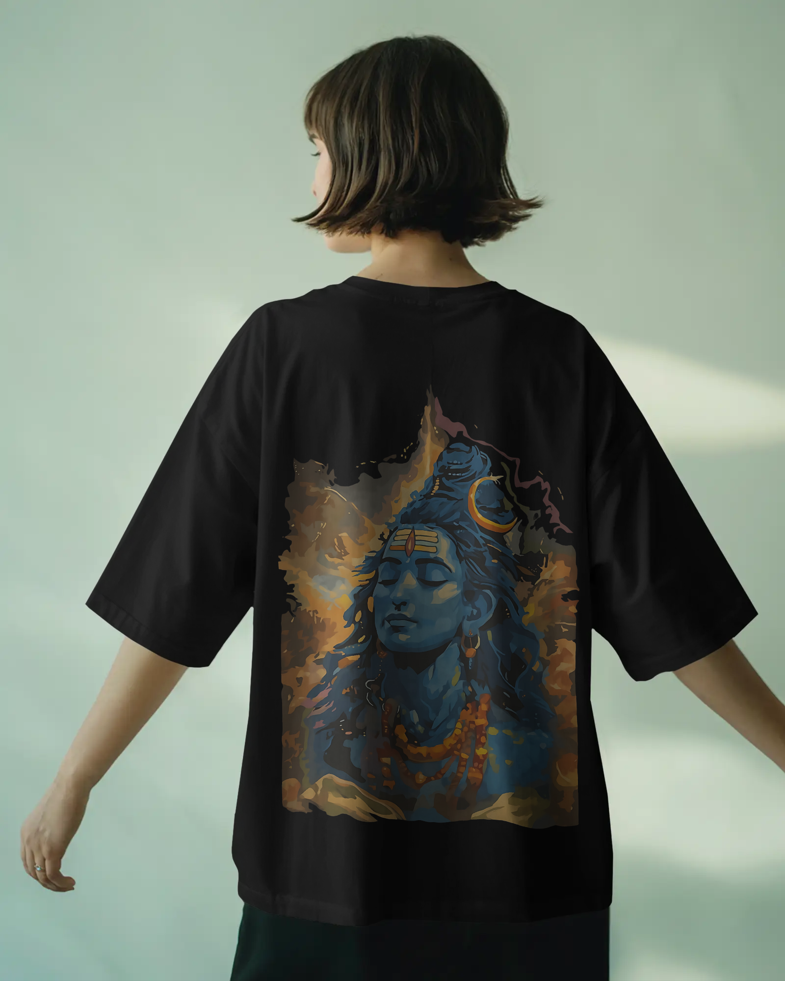 Shivoham Unisex Premium Oversized T-Shirt