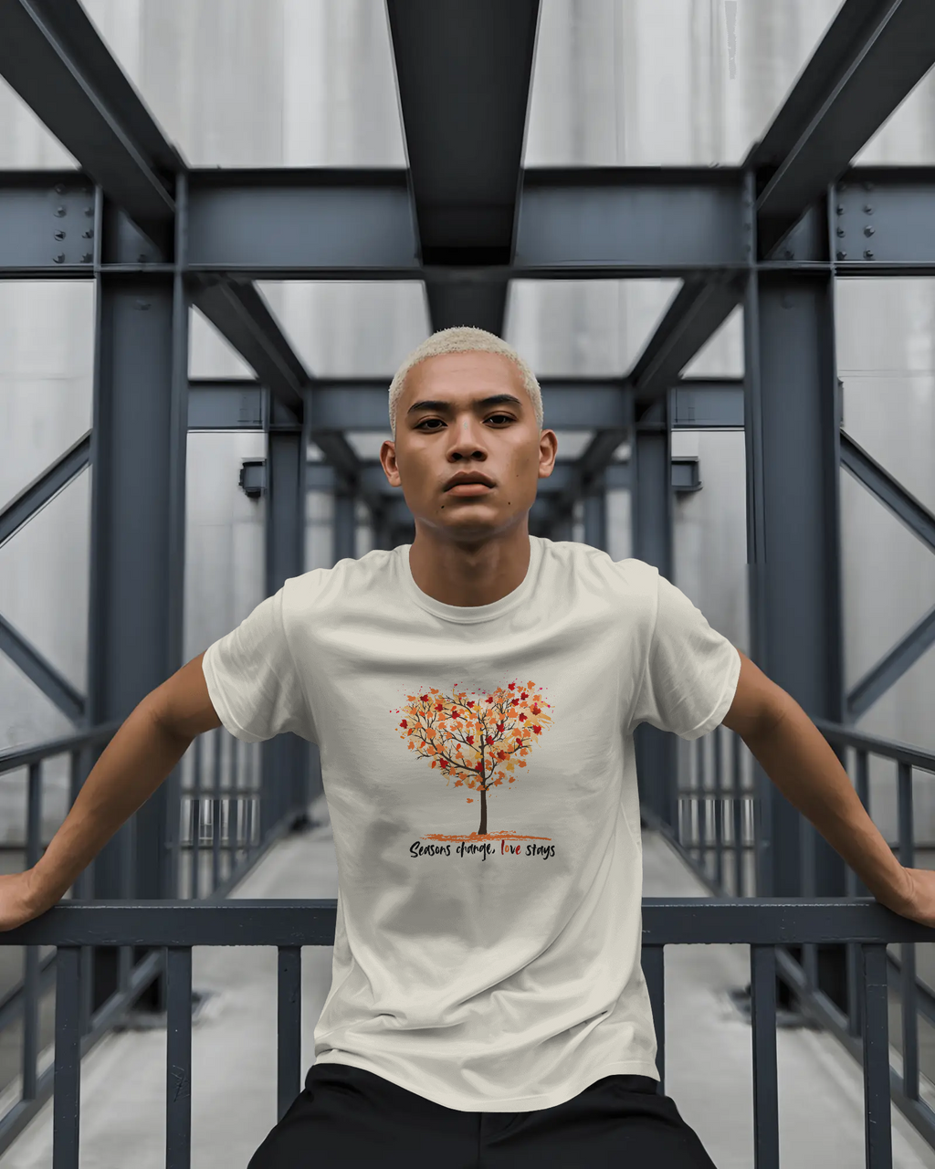 Seasons of Love Unisex Classic Fit T-Shirt Off-White