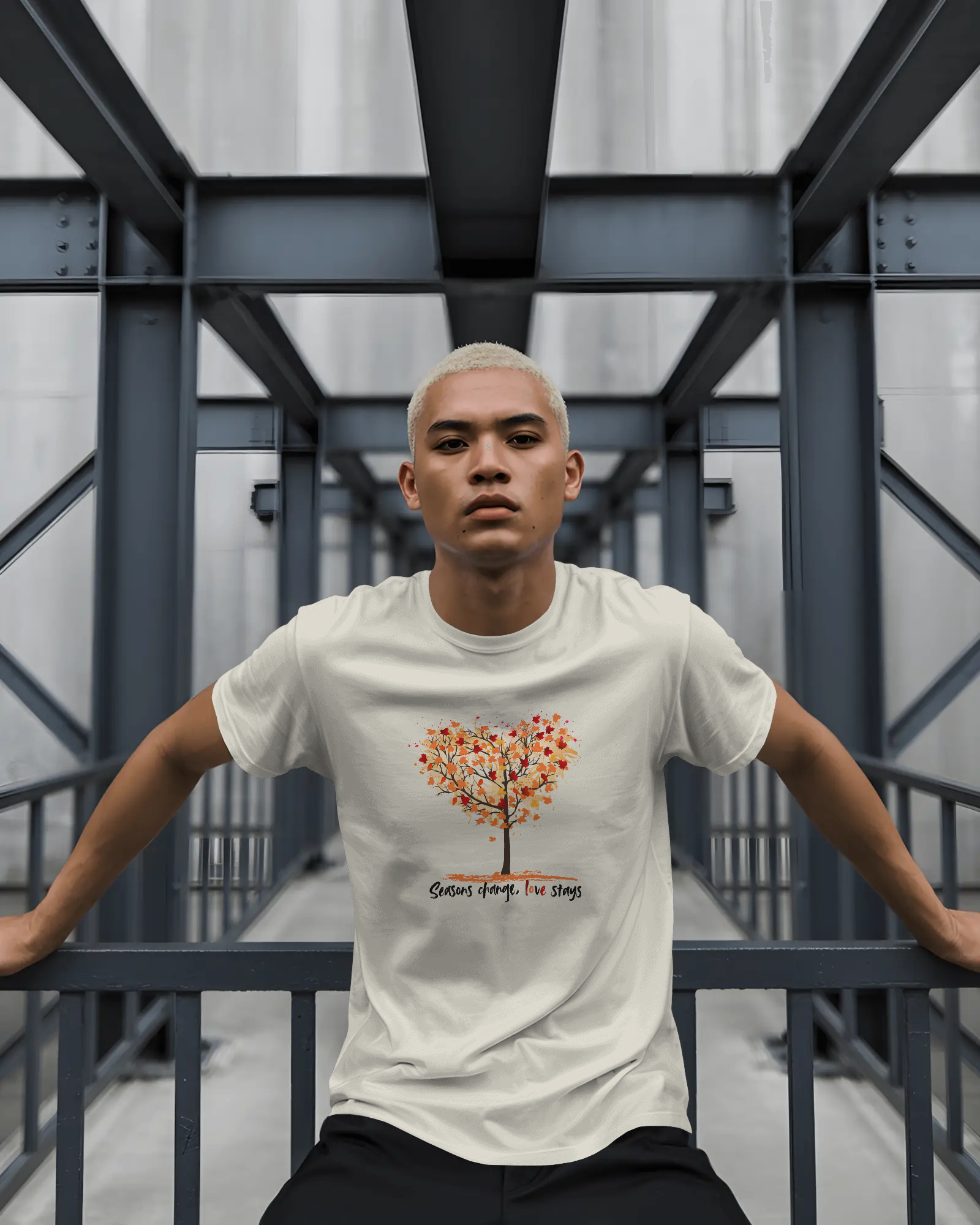 Seasons of Love Unisex Classic Fit T-Shirt Off-White