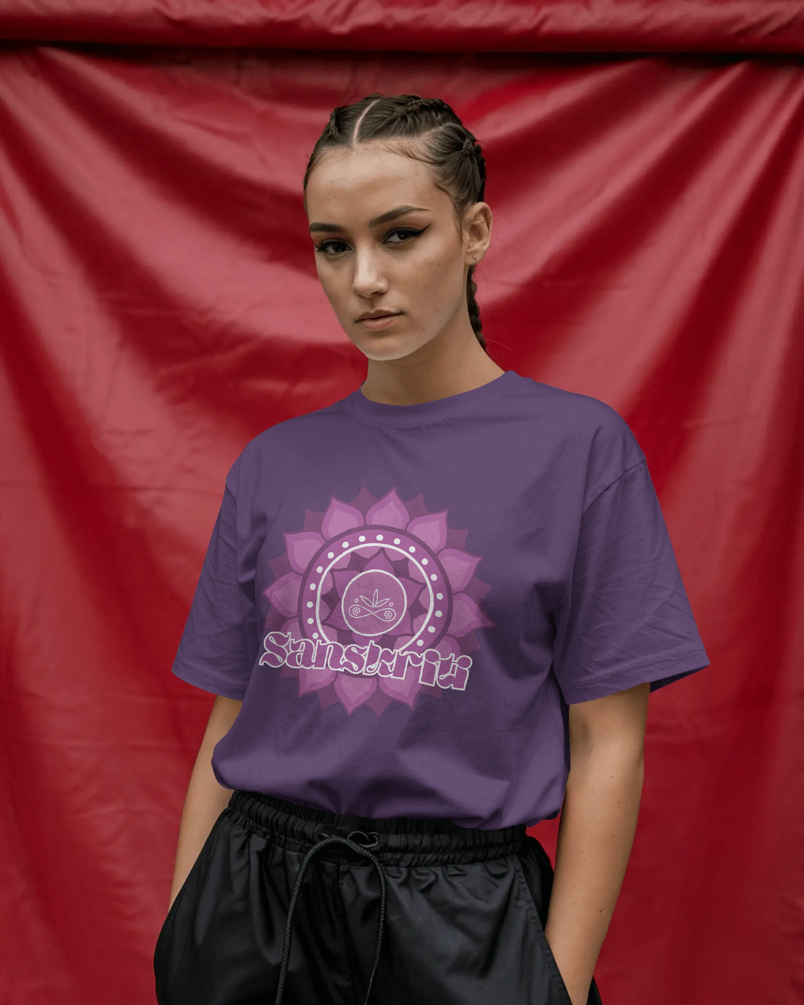 Sanskriti Bloom Unisex Calssic Fit T-Shirt