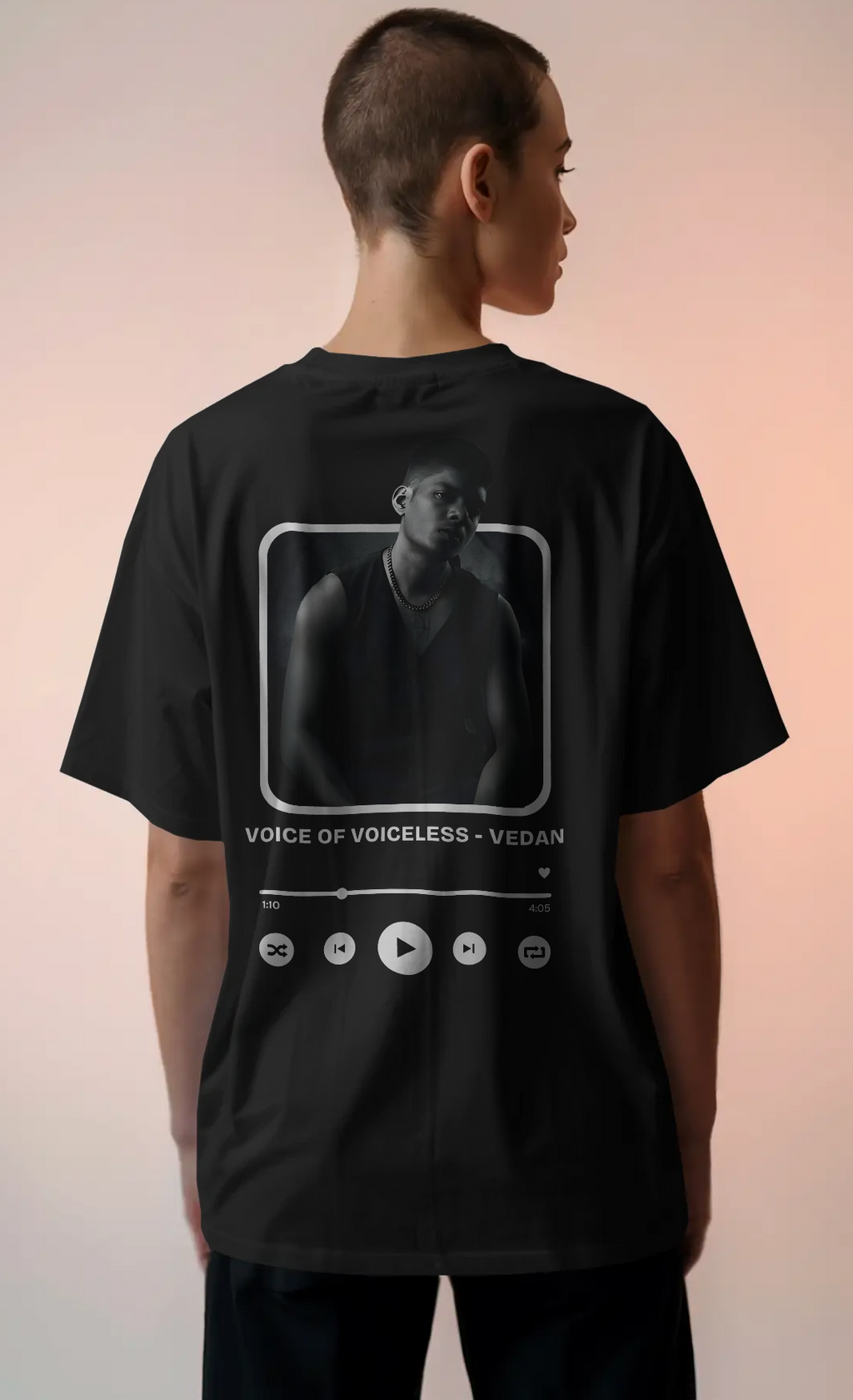 Voice of Voiceless Vedan Unisex Premium Oversized T-Shirt