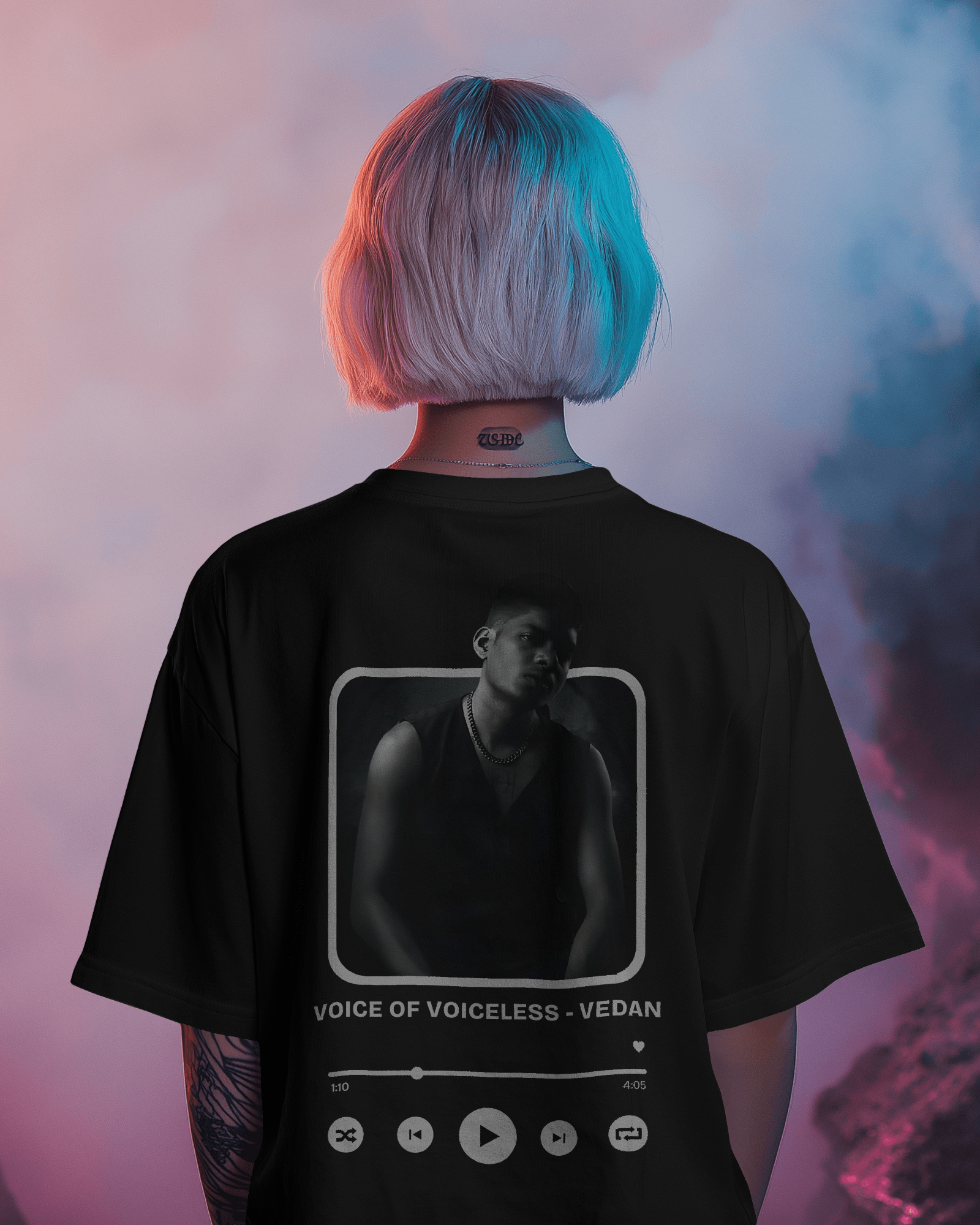 Voice of Voiceless Vedan Unisex Premium Oversized T-Shirt