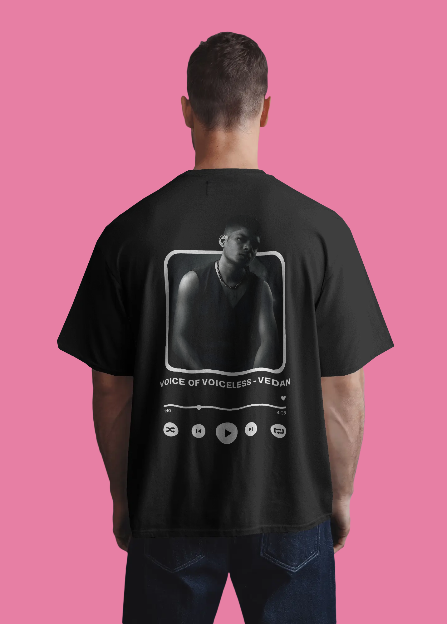 Voice of Voiceless Vedan Unisex Premium Oversized T-Shirt