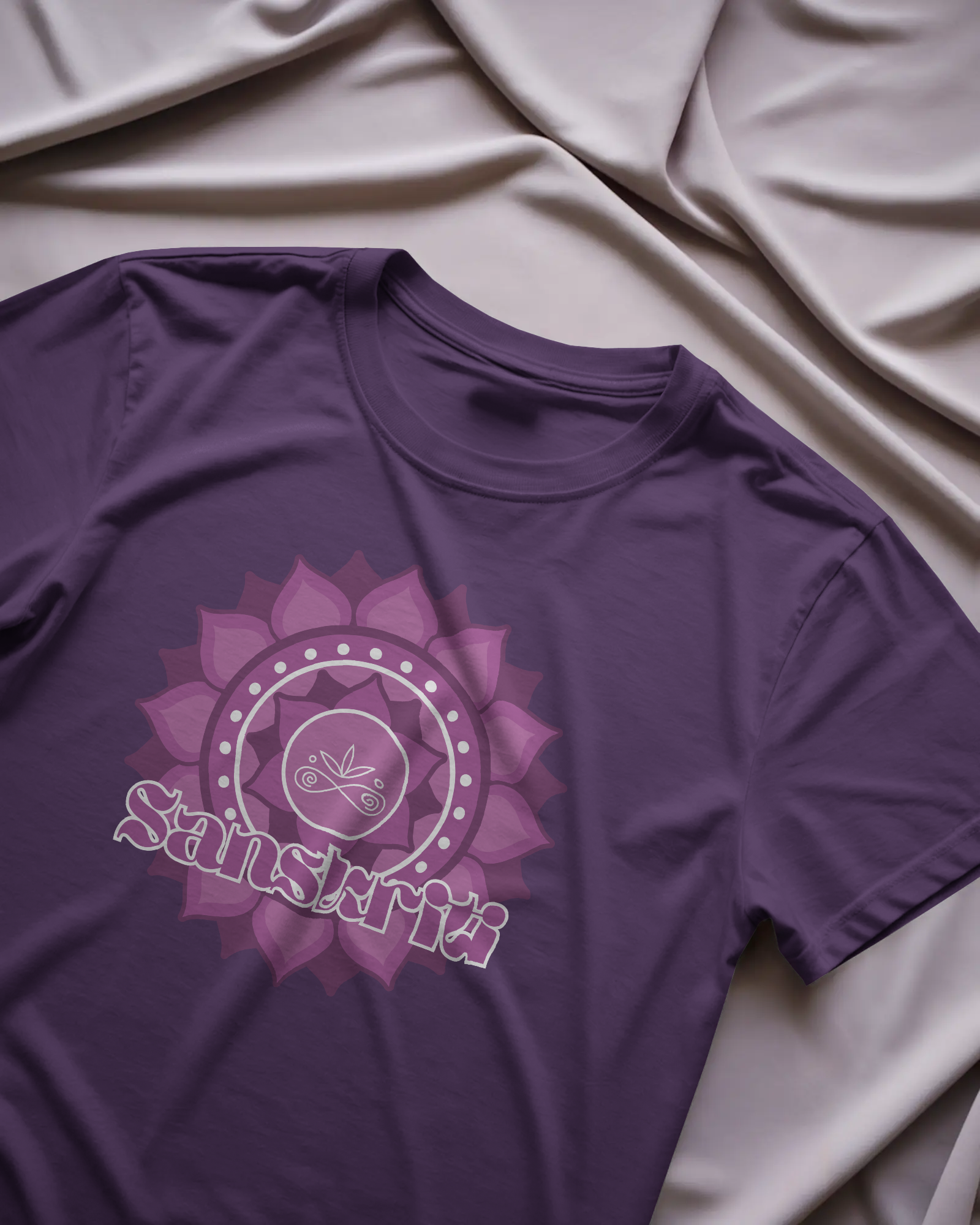 Sanskriti Bloom Unisex Calssic Fit T-Shirt