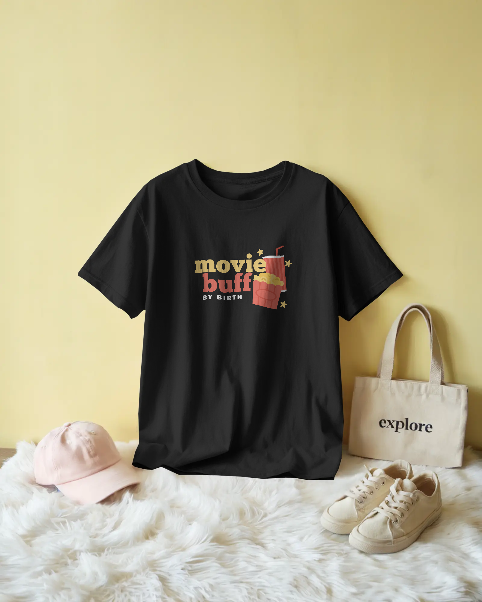 Movie Buff by Birth Unisex Classic Fit T-Shirt