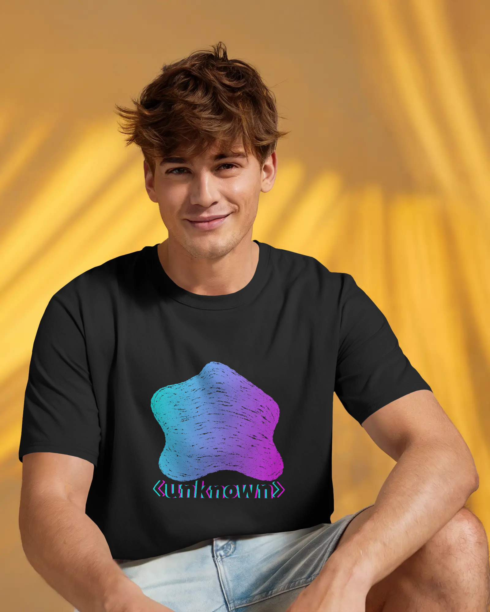 Unknown Unisex Classic Fit T-Shirt Black